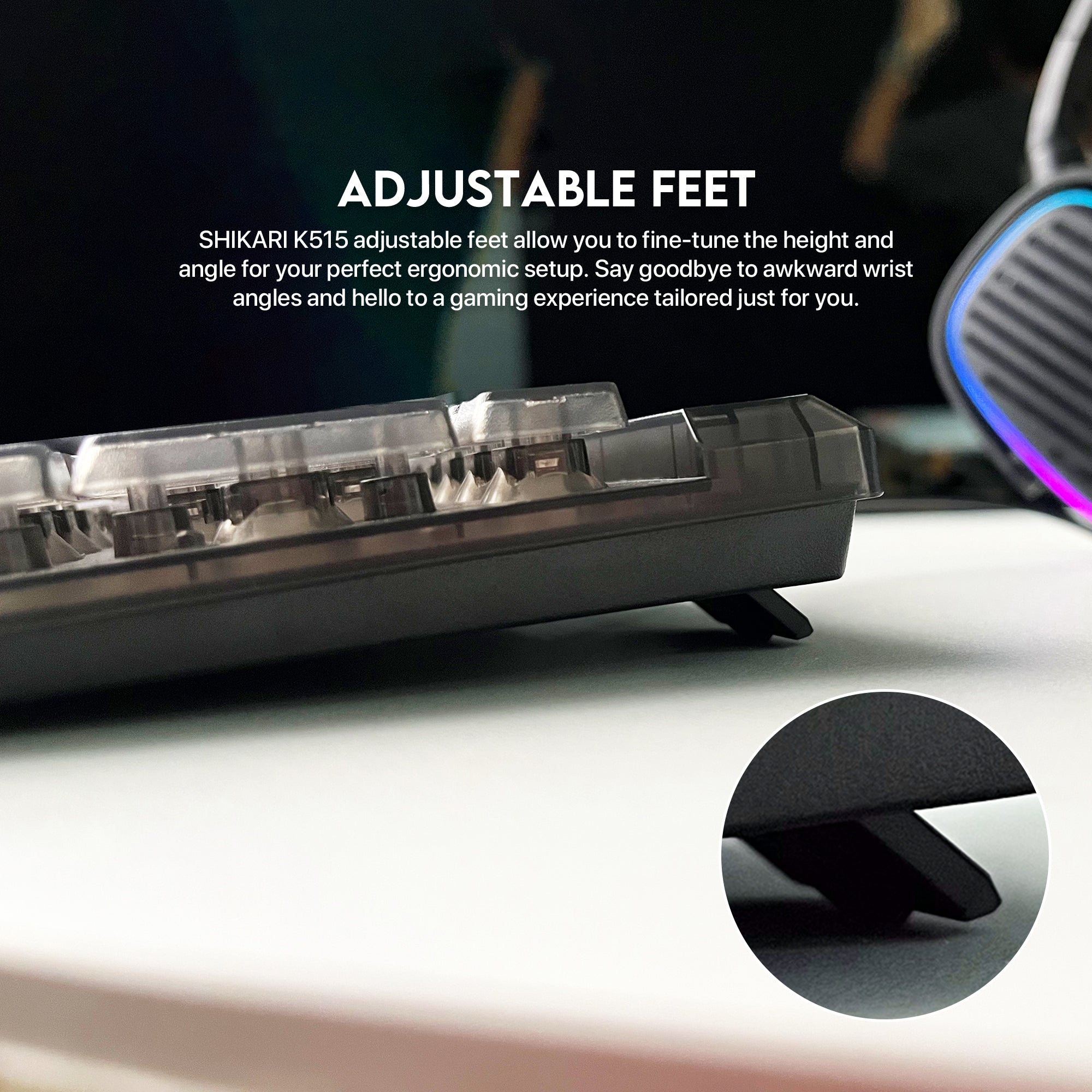 Fantech Shikari K515 RGB Membrane Gaming Keyboard Keyboard