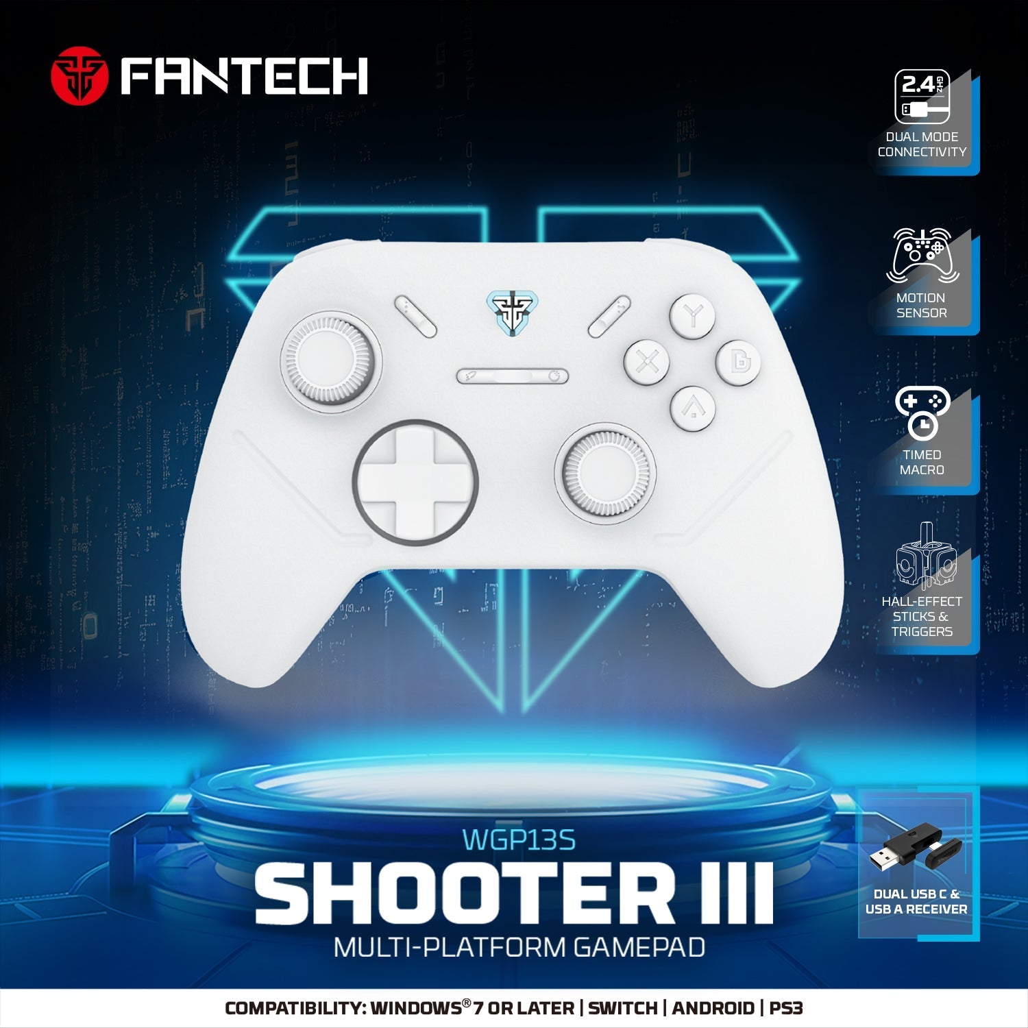 FANTECH SHOOTER II WGP13s CONTROLLER Console
