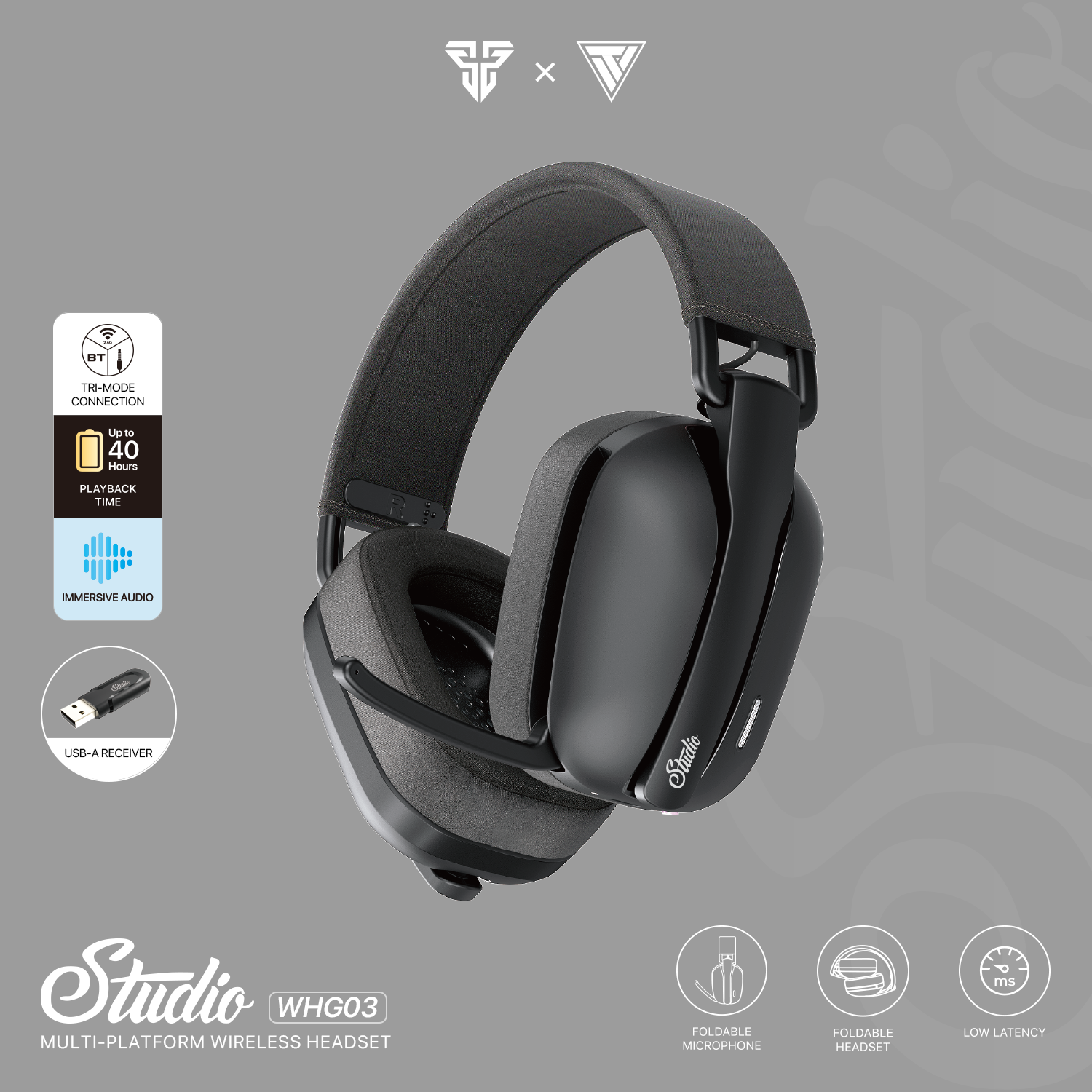 Fantech studio whg03 wireless headset - Fun Touch