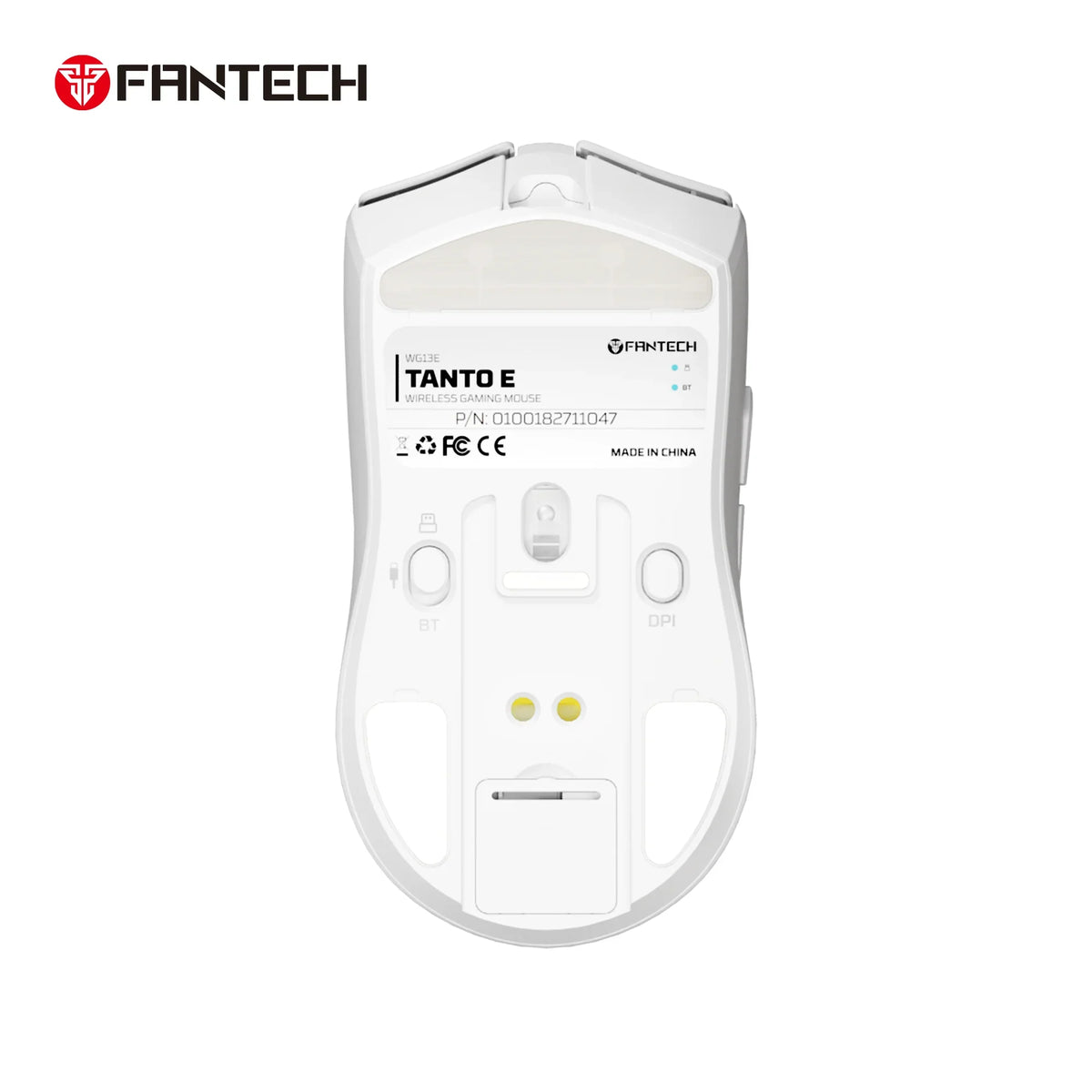 Fantech tantoe wg13e wireless mouse three-mode switching and magnetic black - mouse