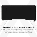 Fantech Tigris GD214 Gaming Desk RGB Illumination Premium and Sleek Large