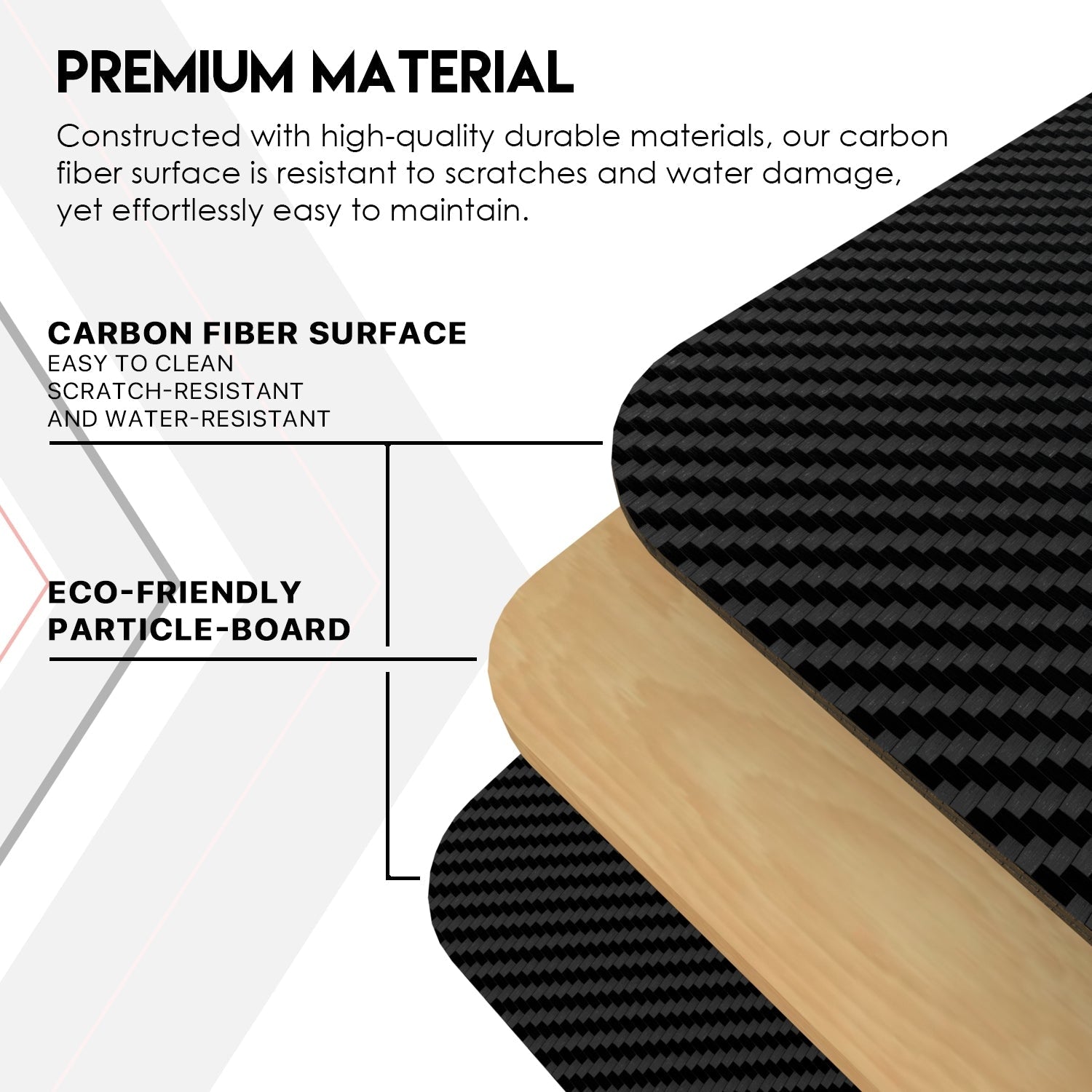 Fantech Tigris GD214 Gaming Desk RGB Illumination Premium and Sleek Large