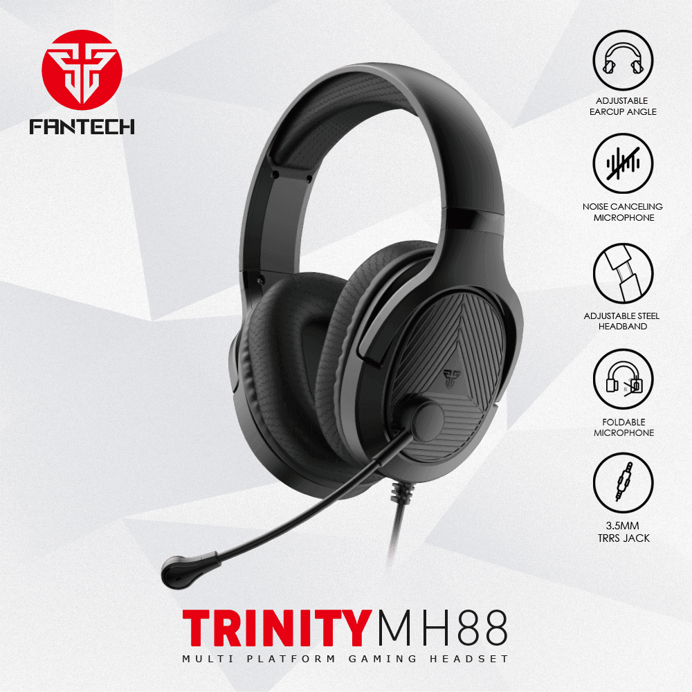 Fantech Trinity MH88 Multi Platform Gaming Headset Audio