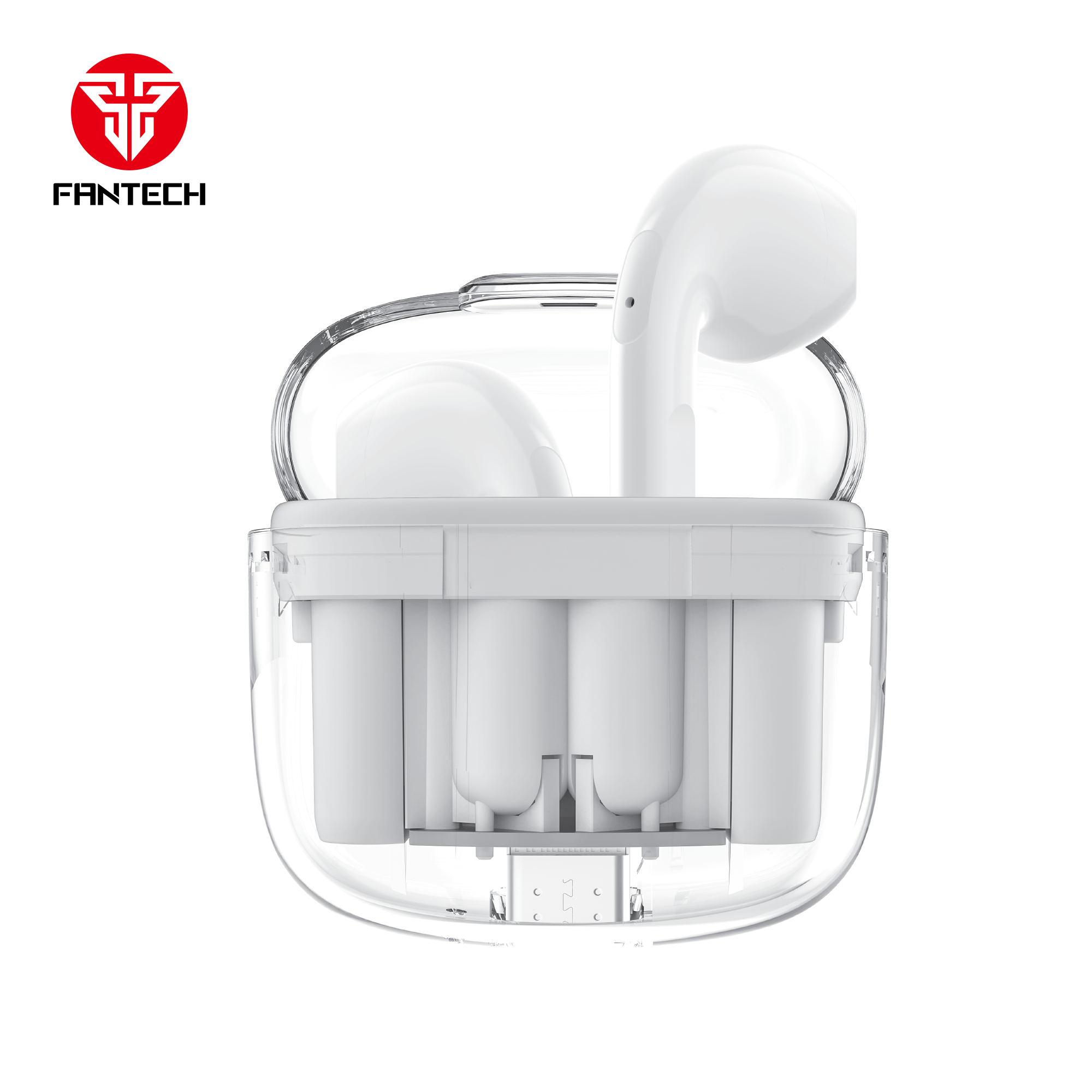 Fantech TWS Bluetooth Wireless Wave 10 TW10 Built in Microphone Audio