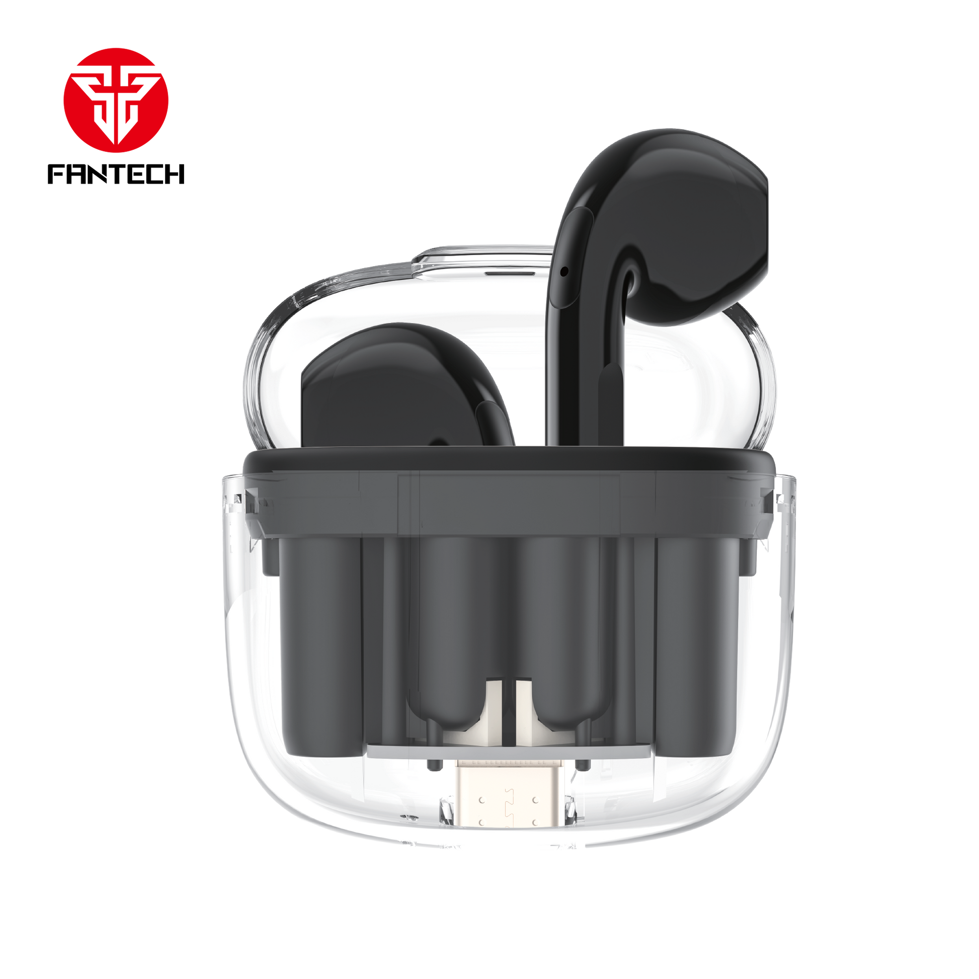 Fantech TWS Bluetooth Wireless Wave 10 TW10 Built in Microphone Audio