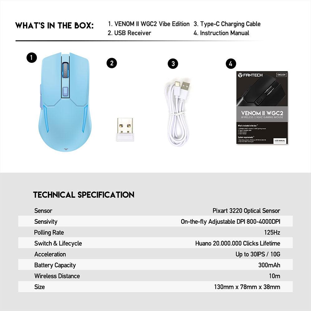 Fantech venom ii wgc2 vibe edition JOD 12