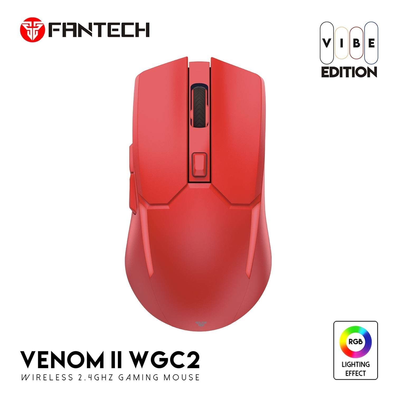 Fantech VENOM II WGC2 VIBE EDITION Red JOD 15