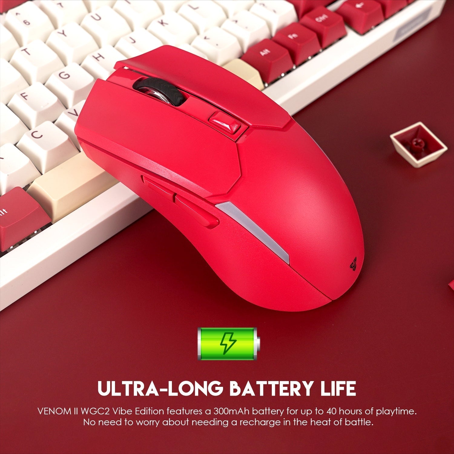 Fantech VENOM II WGC2 VIBE EDITION Red Mouse
