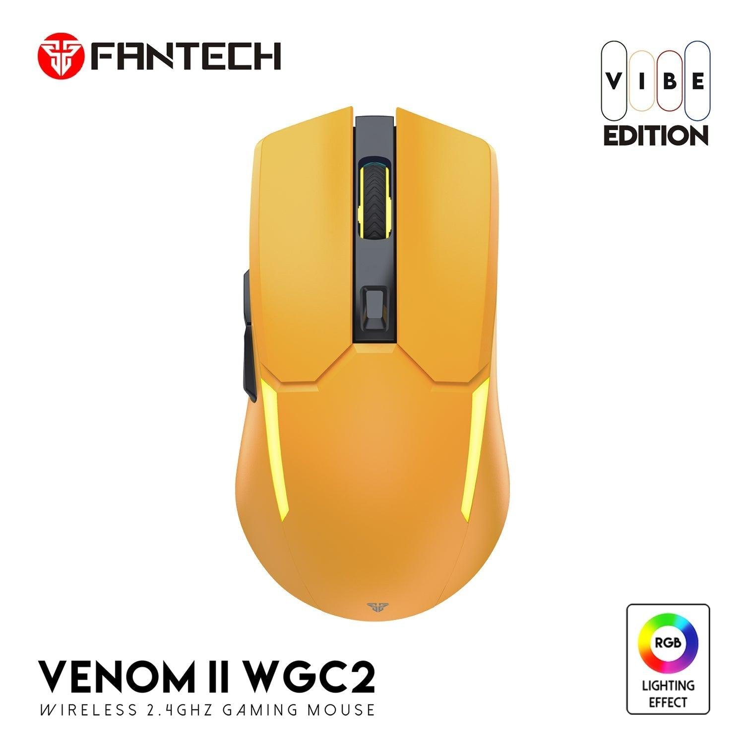 Fantech venom ii wgc2 vibe edition yellow - Fun Touch