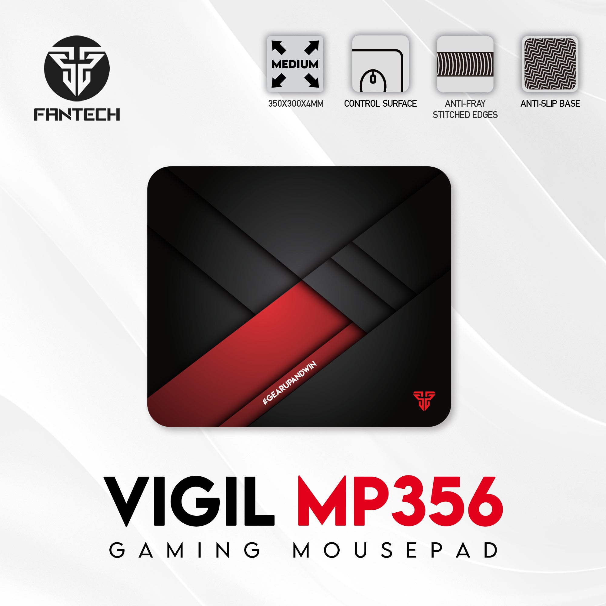 Fantech Vigil MP356 Gaming Mouse Pad JOD 5