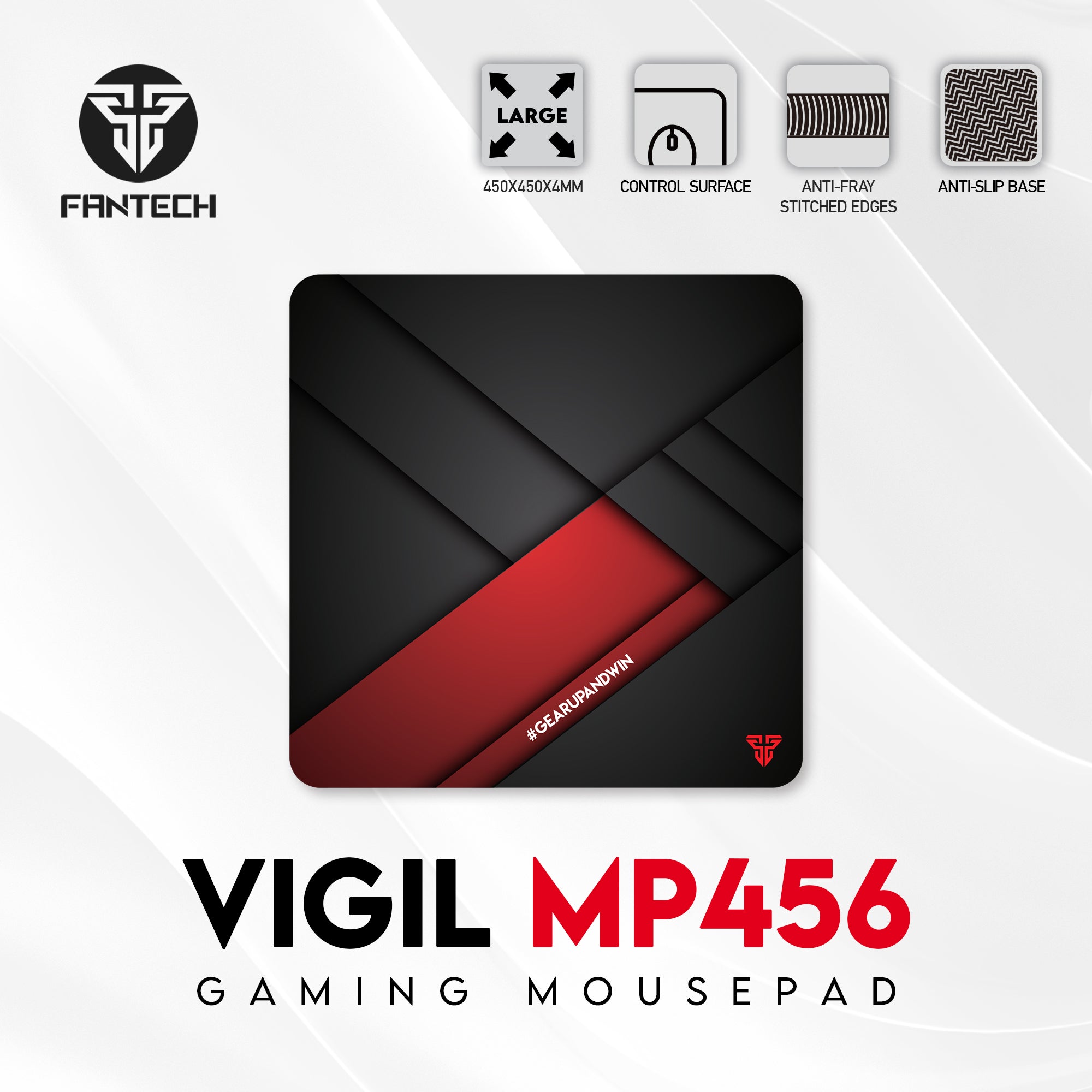 Fantech Vigil MP456 Gaming Mouse Pad Mousepad