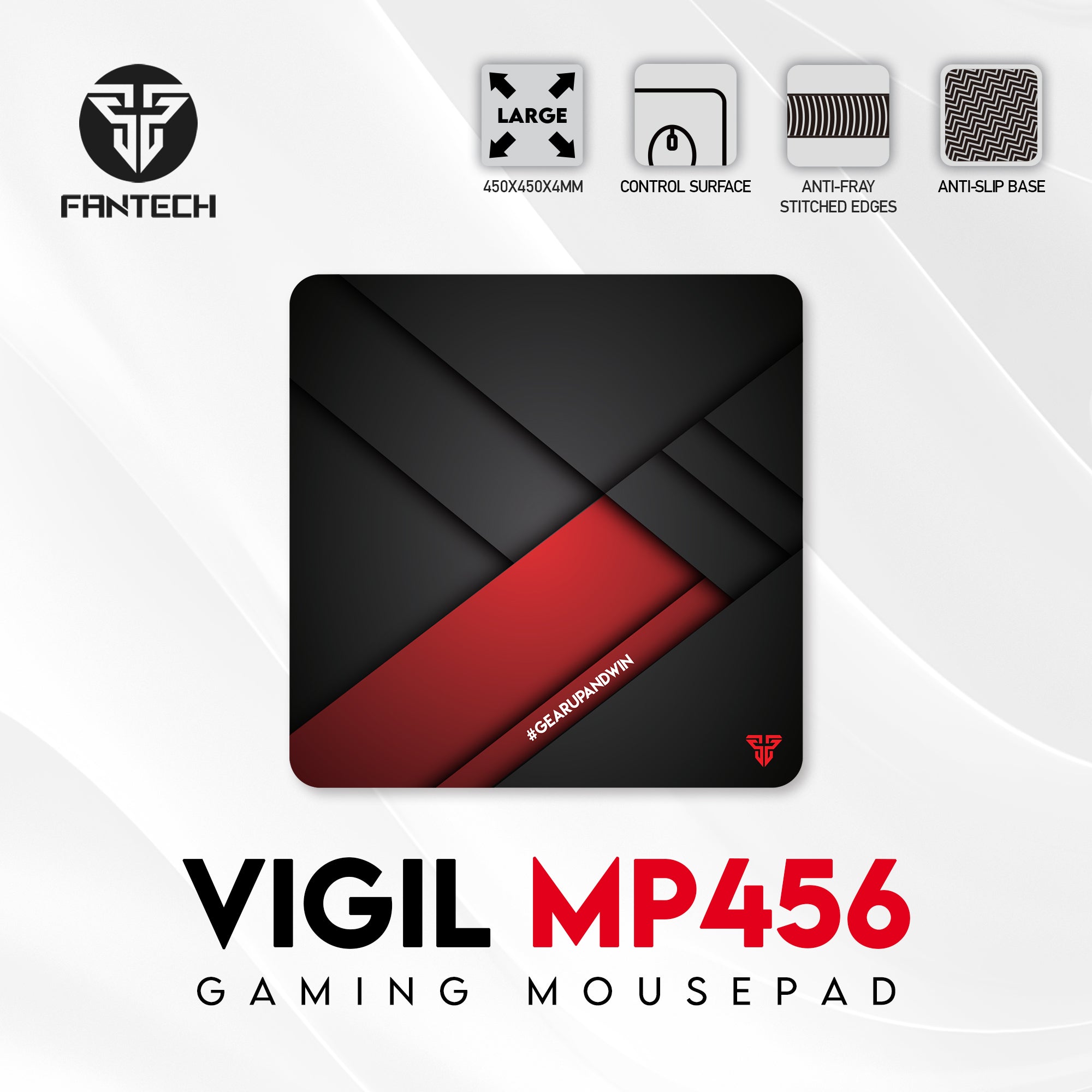 Fantech Vigil MP456 Gaming Mouse Pad JOD 8