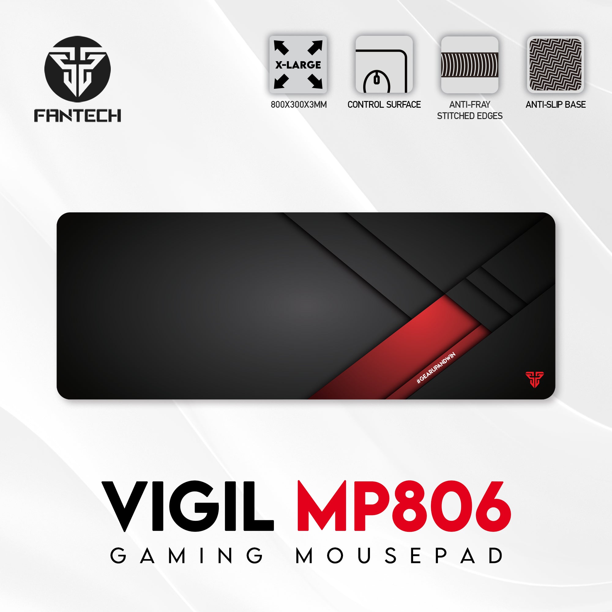 Fantech Vigil MP806 Gaming Mouse Pad Mousepad