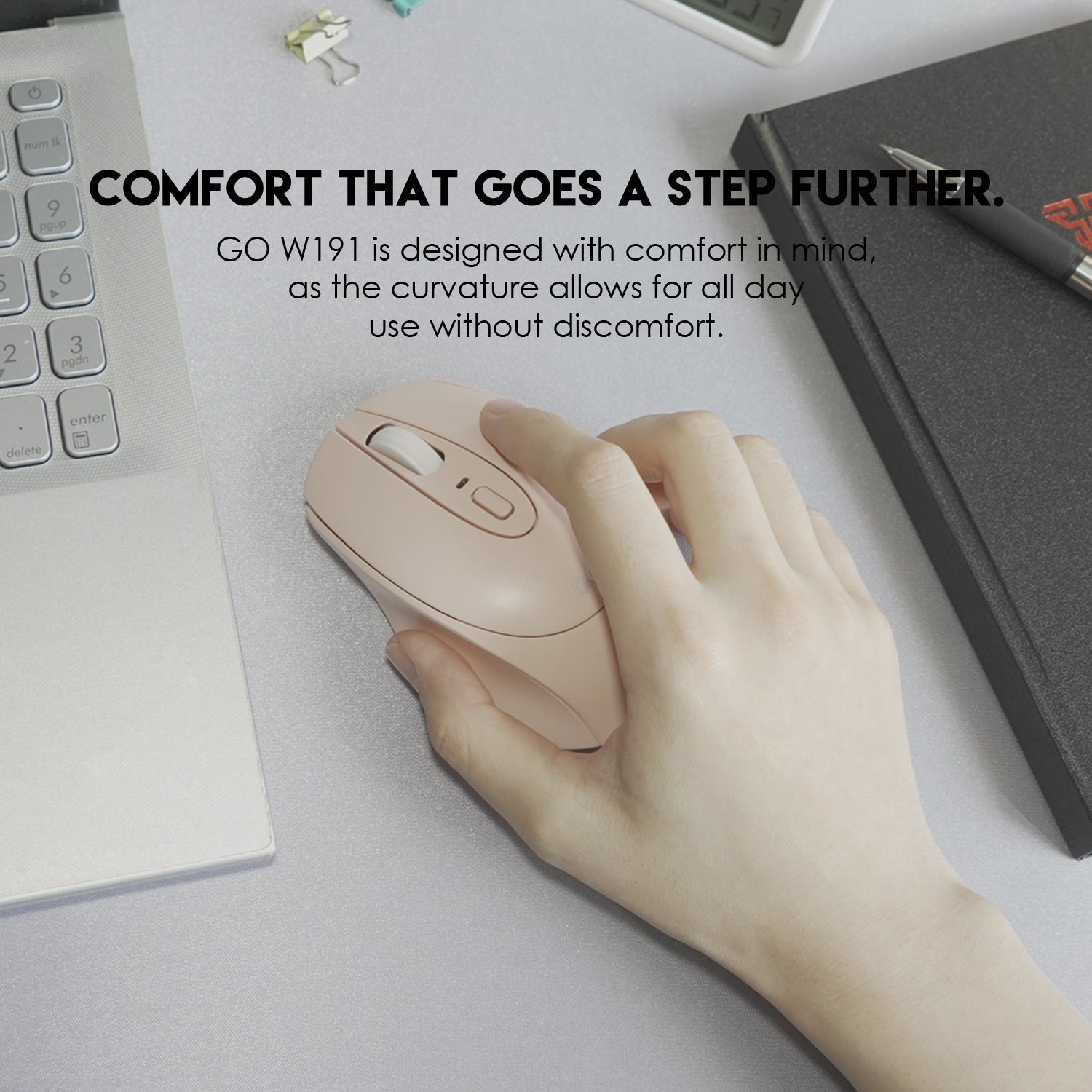 Fantech W191 Wireless Mouse with Silent Click Mouse