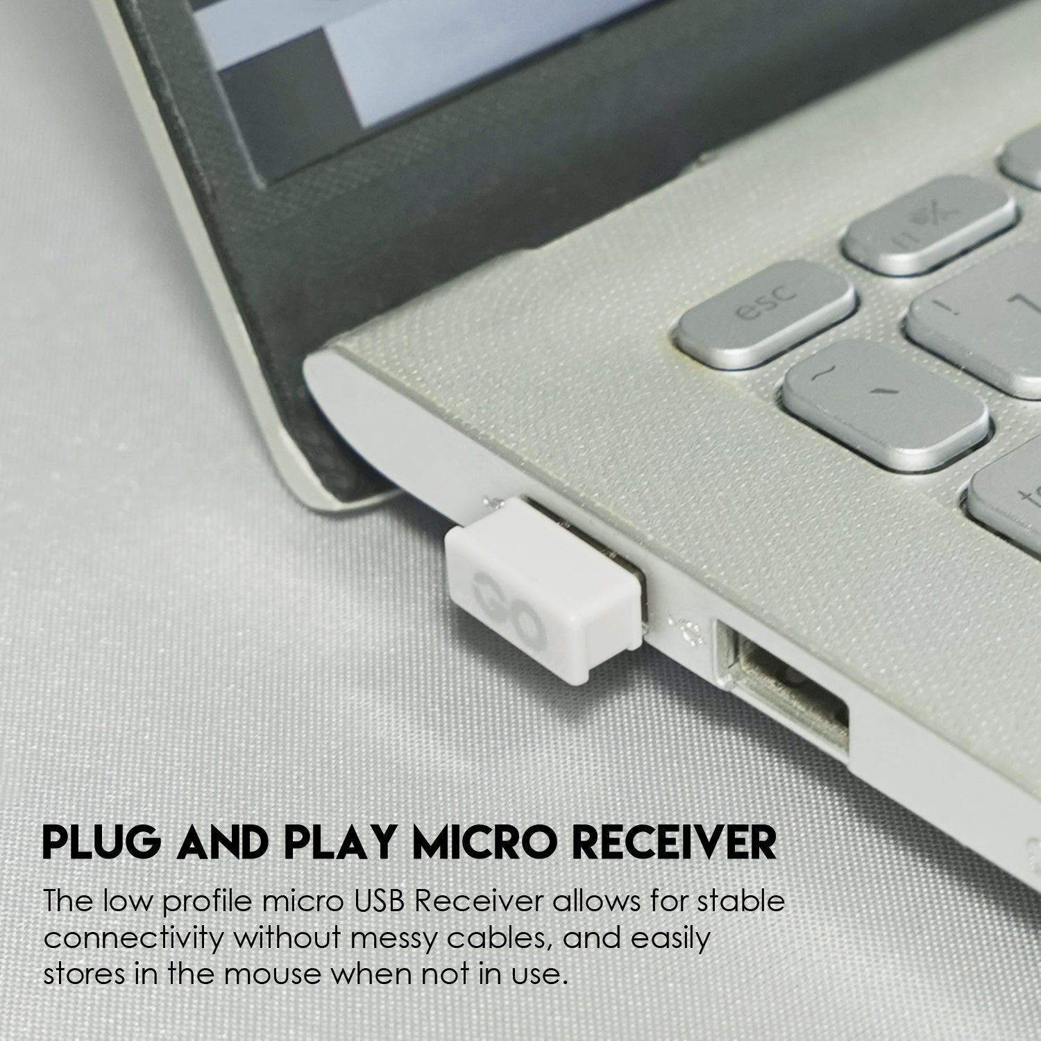 Fantech W191 Wireless Mouse with Silent Click Mouse