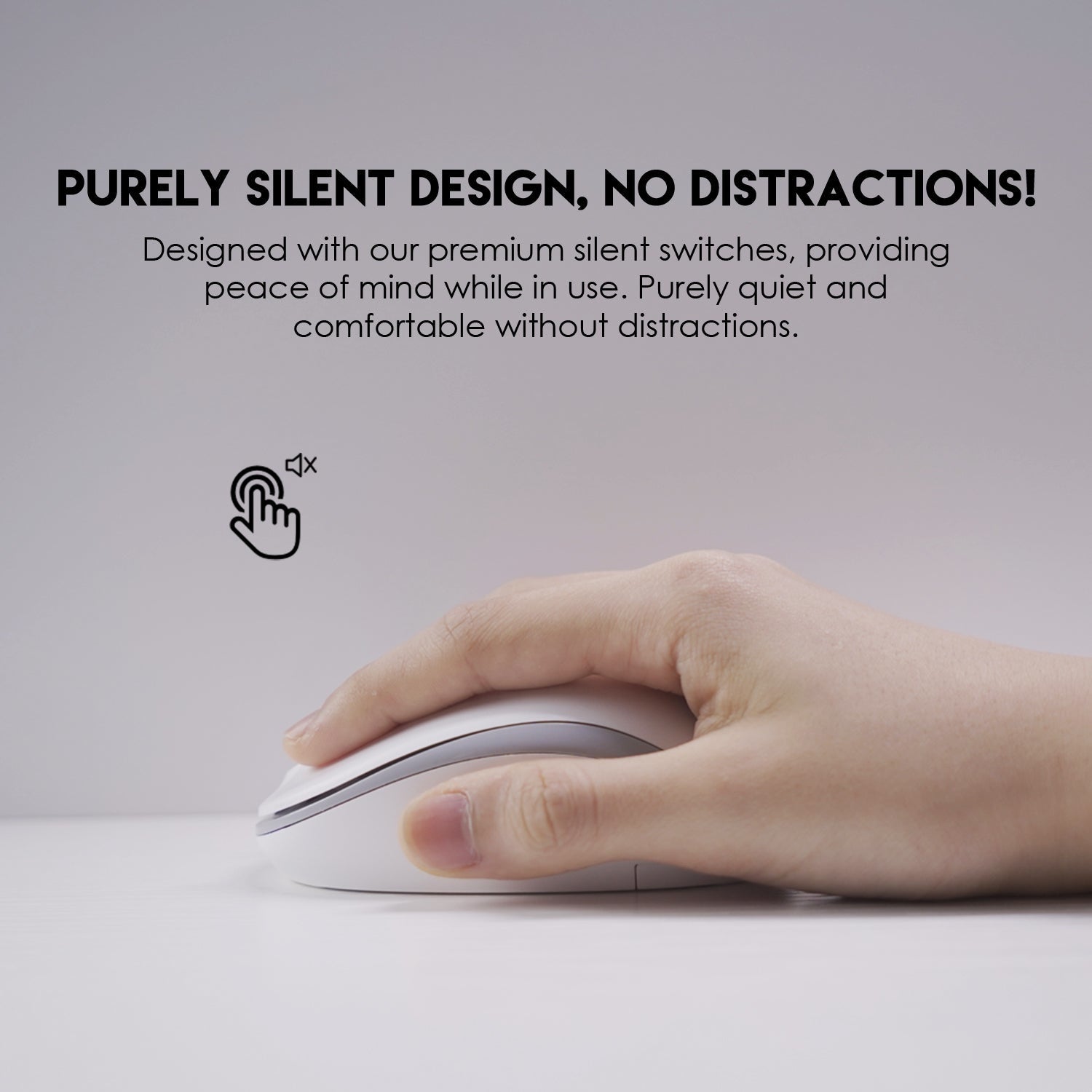 Fantech W192 GOWireless Mouse with Silent Click Mouse