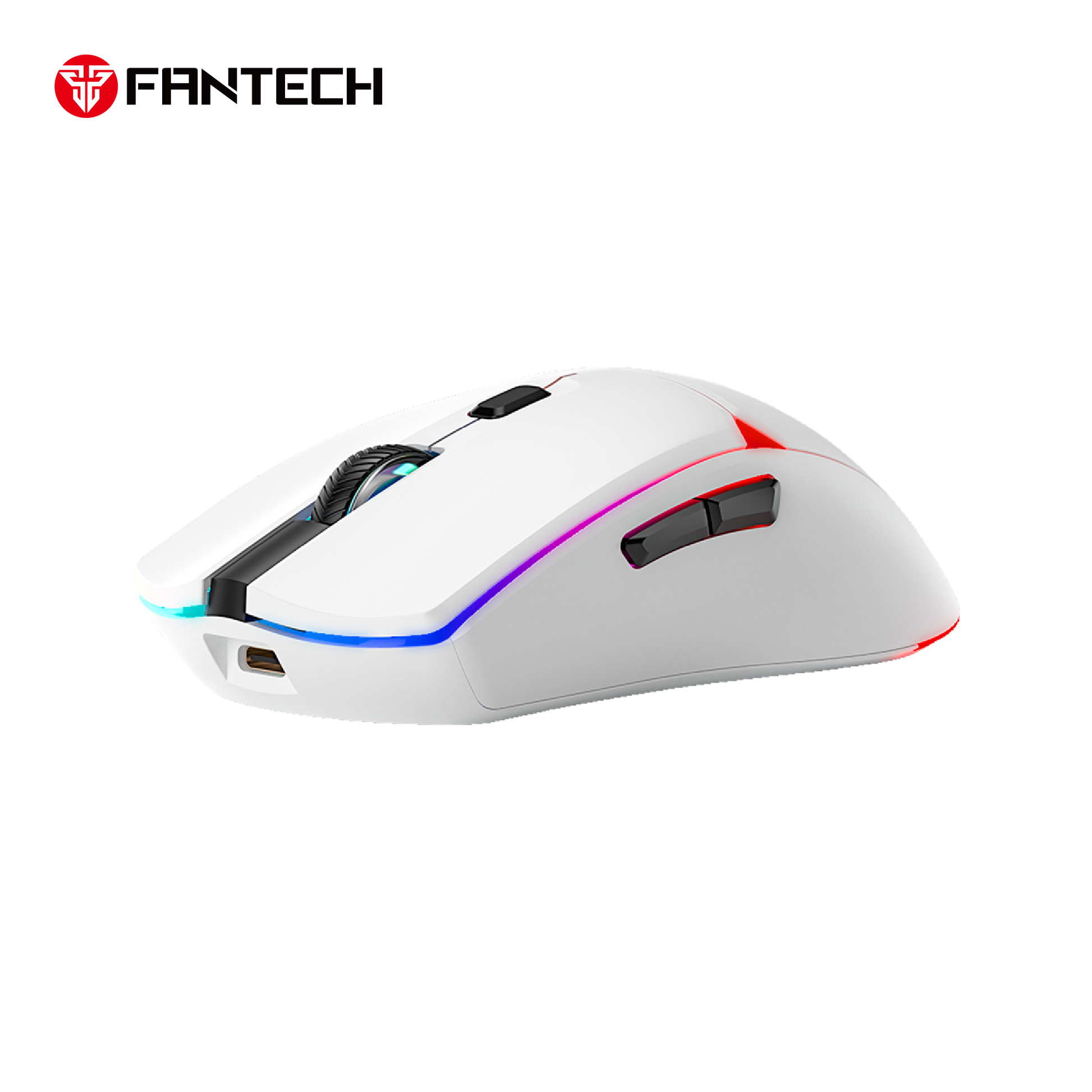 FANTECH WG7V2 CRYPTO II Wireless Gaming Mouse White Mouse