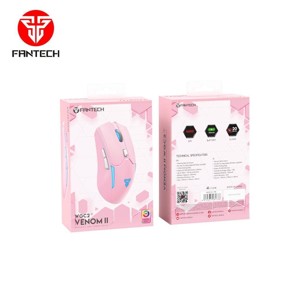 Fantech wgc2 + venom ii sakura wireless mouse JOD 12