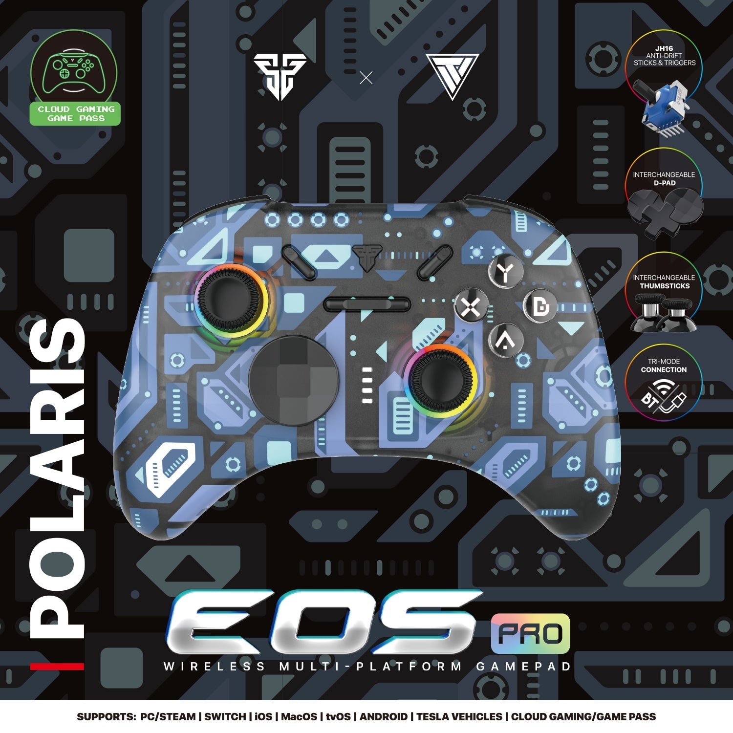 Fantech WGP15 Polaris Eos Pro Wireless Gaming Controller JOD 35