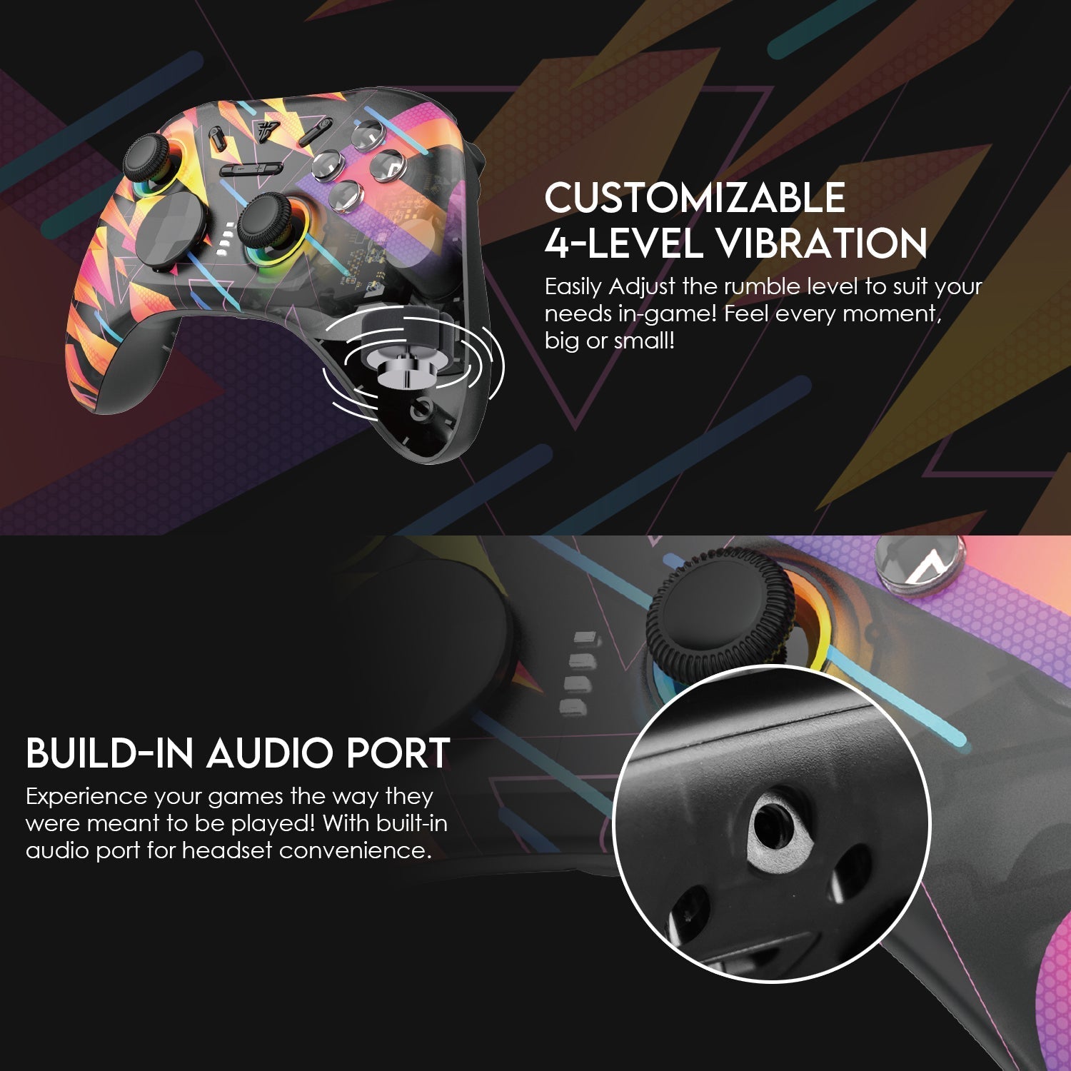 Fantech WGP15 Solaris Eos Pro Wireless Gaming Controller Console