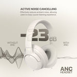 FANTECH WH05A GO VIBE ANC WIRELESS HEADSET BLACK Wireless Headset
