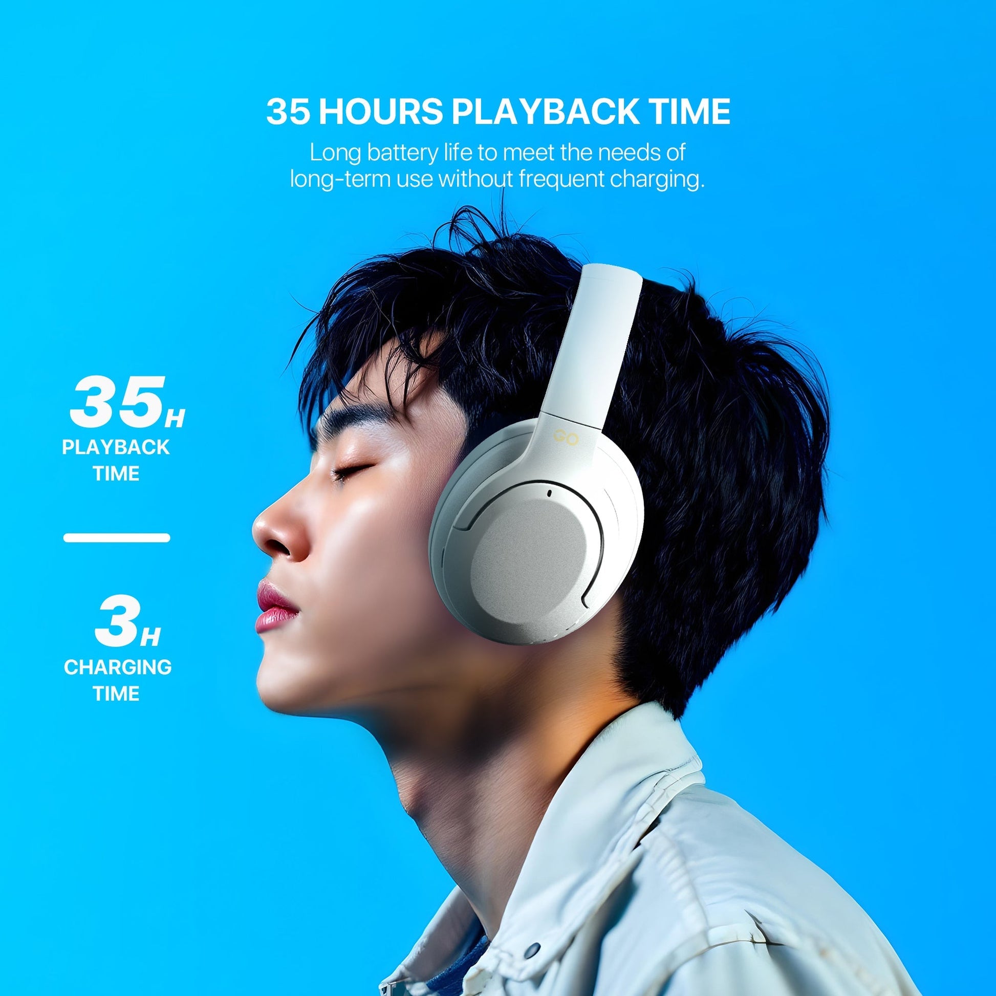 FANTECH WH05A GO VIBE ANC WIRELESS HEADSET BLACK Wireless Headset