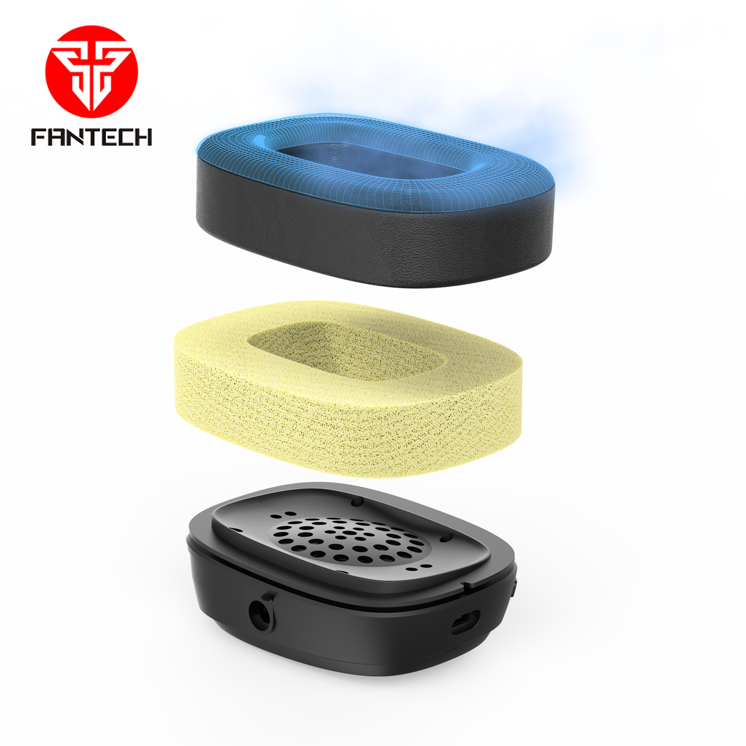 Fantech WHG02 Wireless Headset Harmony New Arrivals