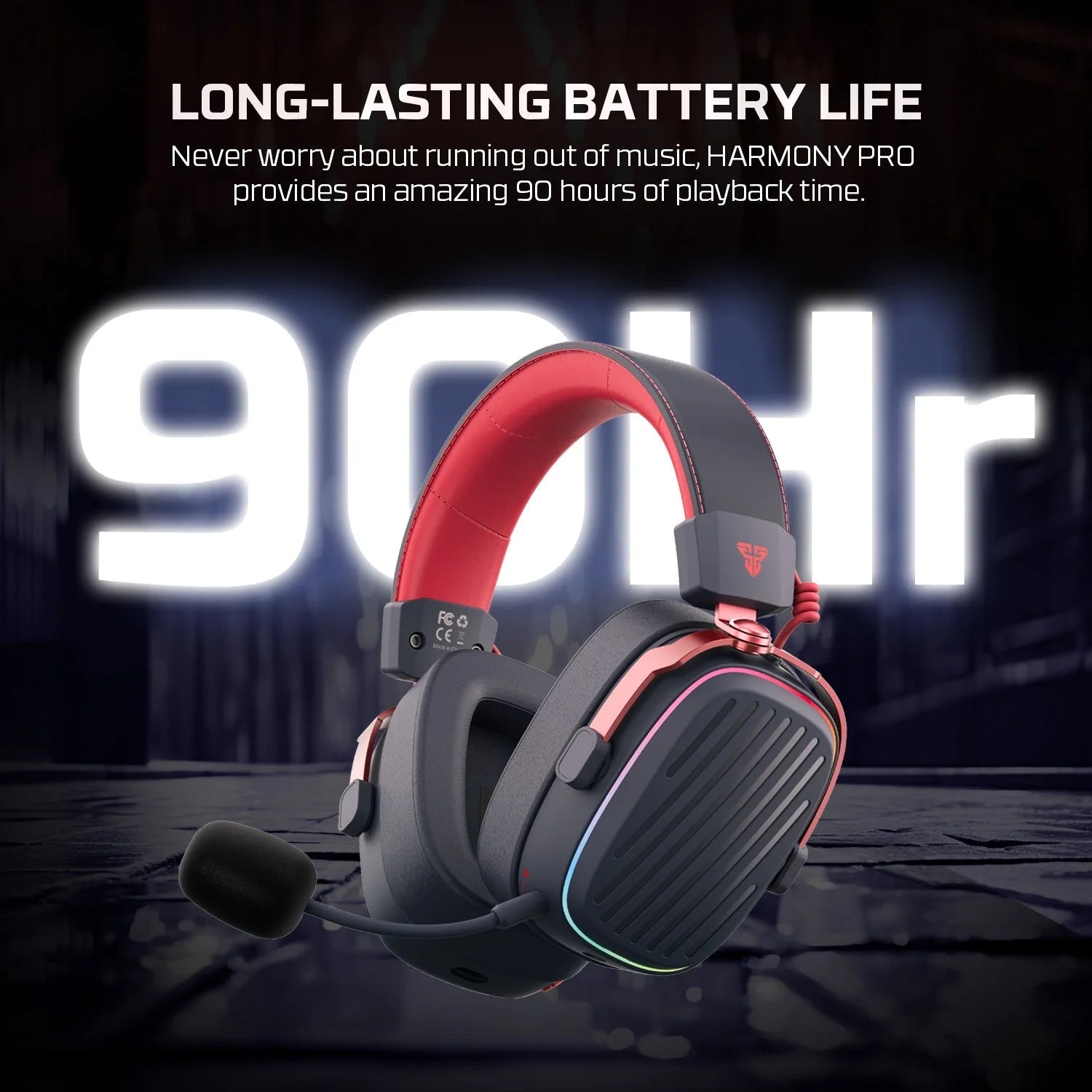Fantech whg02p harmony pro wireless gaming headset