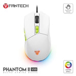 Fantech white 8 in 1 Gameak Gaming set Bundle
