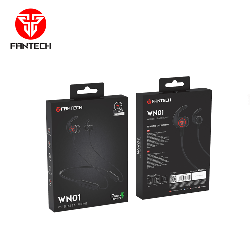 FANTECH WN01 WIRELESS EARPHONES Audio
