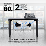 FANTECH WORKSTATION WS514 ADJUSTABLE RISING GAMING DESK Desk & Chair