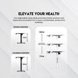 Fantech ws311 work station adjustable rising desk - Fun Touch