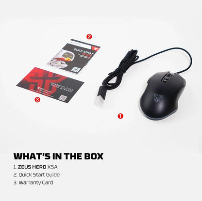 Fantech zeus x5a gaming mouse 8000 dpi