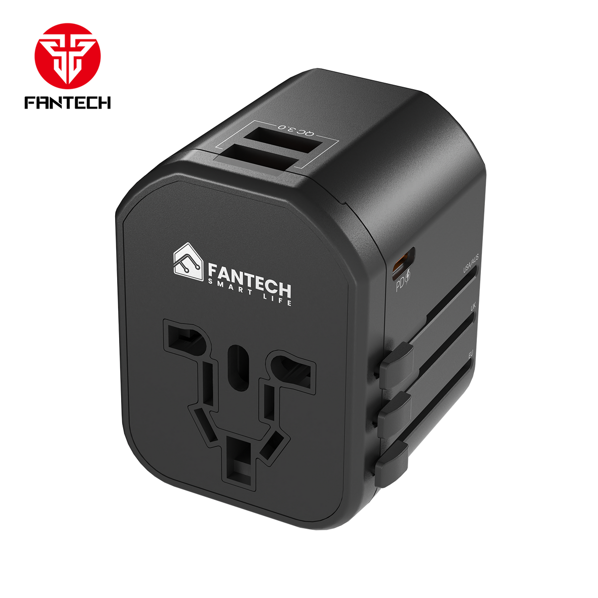 Fantech tac1 power cube travel multi adapter
