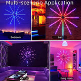 Firework Night Lamp RGB Bluetooth Music Sound Lightning