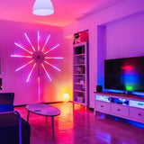 Firework Night Lamp RGB Bluetooth Music Sound Lightning