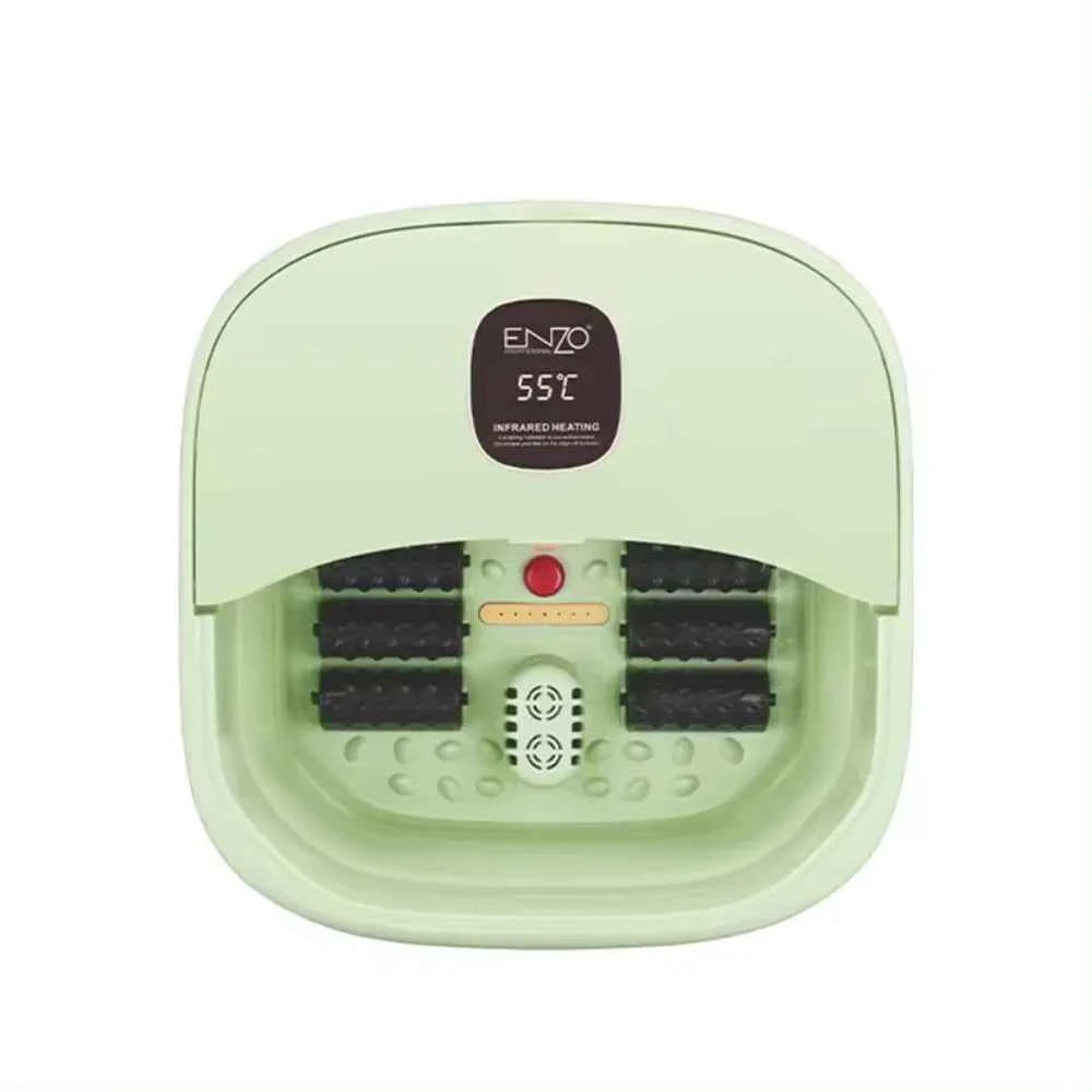Foot spa & massager with foot cleaning set