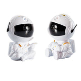 Galaxy Star Projector Starry Sky Night Light Astronaut Lamp Lightning