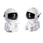 Galaxy Star Projector Starry Sky Night Light Astronaut Lamp Lightning