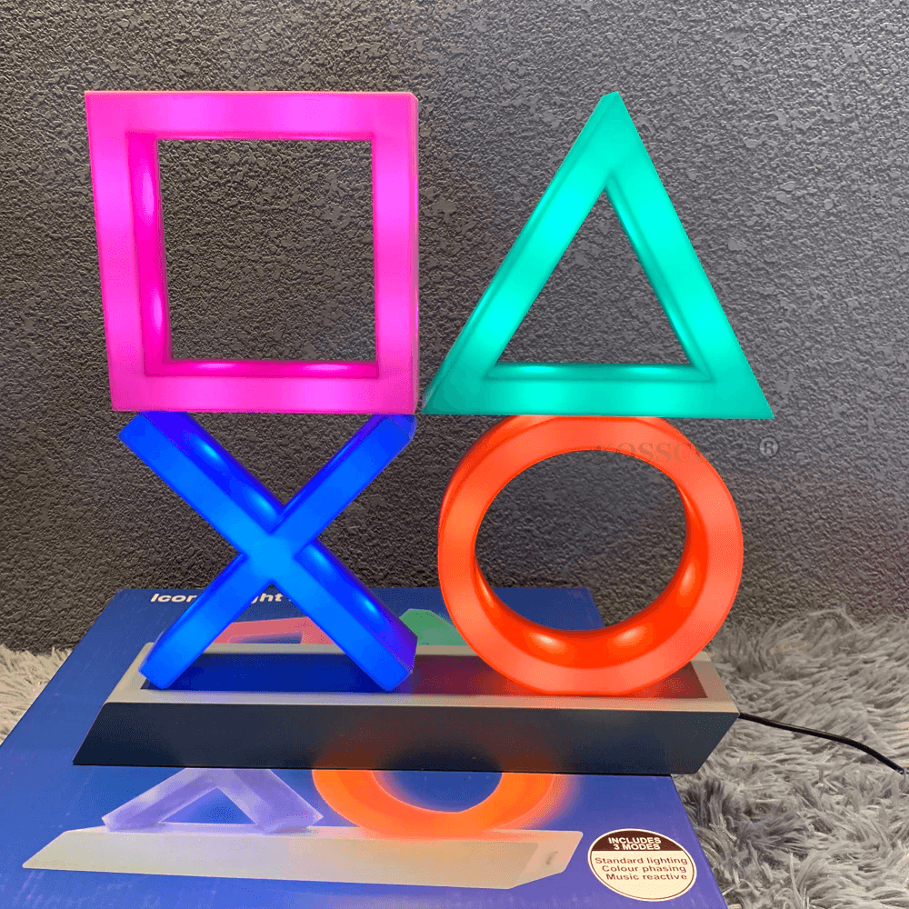 Game Icon Light PS4 Music Playstation Icon Lightning