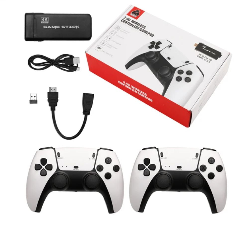 Game stick 4k pro hdmi hd video console 2.4g wireless - Fun Touch