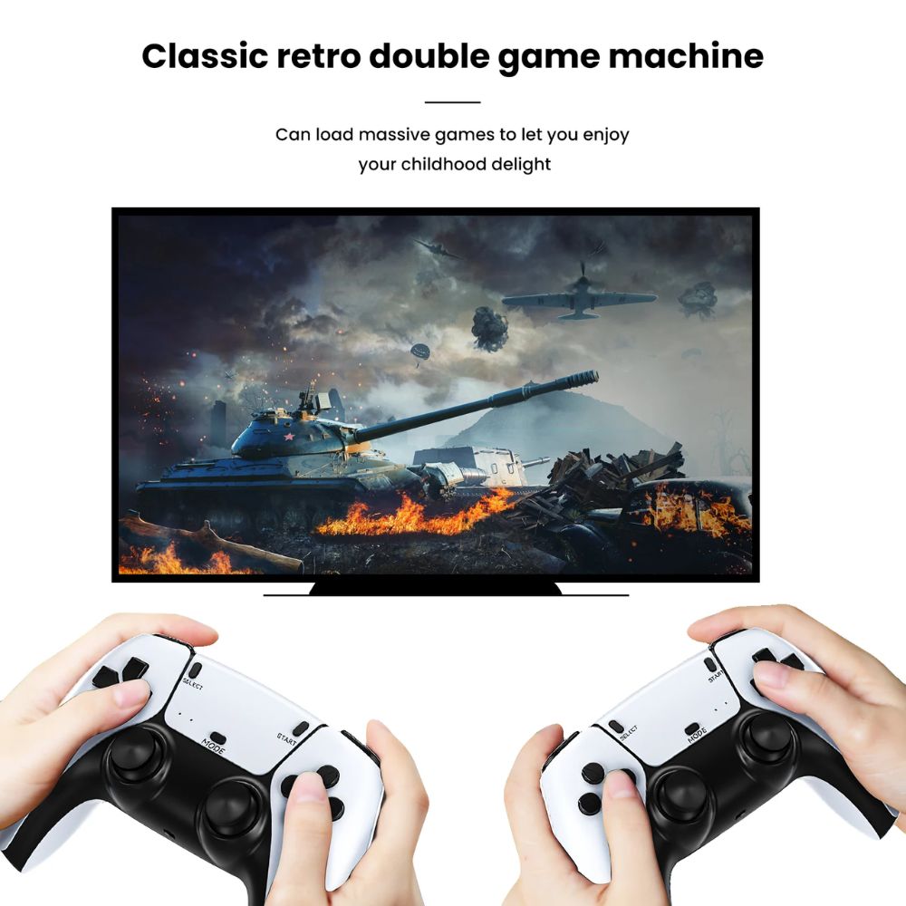 Game stick 4k pro hdmi hd video console 2.4g wireless JOD 25