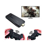 Game stick console arcade lite 4k 64gb hdmi + 2 wireless gamepads - Fun Touch