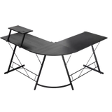 GAMEON L Shaped Slayer I Series Gaming Desk (Size: 129*129*74cm & Table top