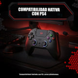 Redragon Darkflame Black Gamer Controller with Analog LEDs and Hall Effect G820 Triggers