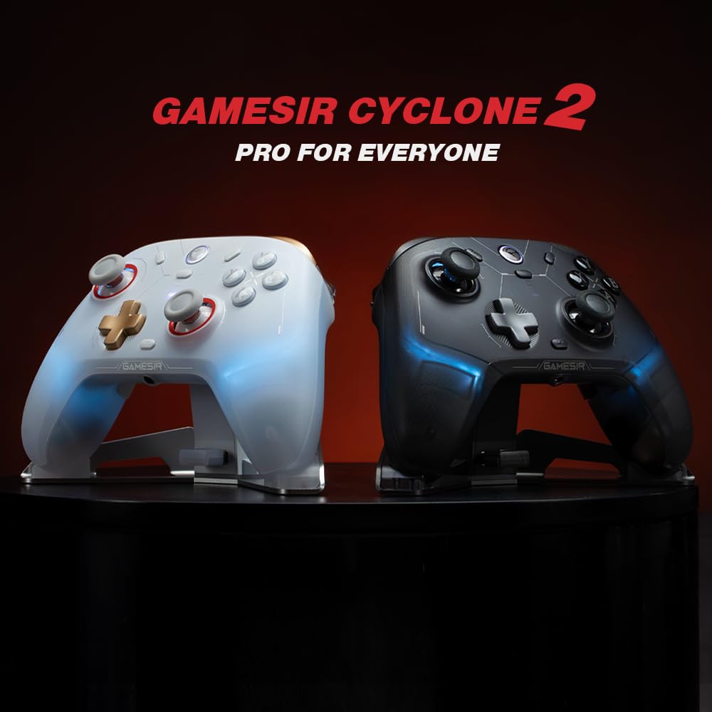 GameSir Cyclone 2 Wireless Controller 1000Hz Polling Rate TMR Joysticks