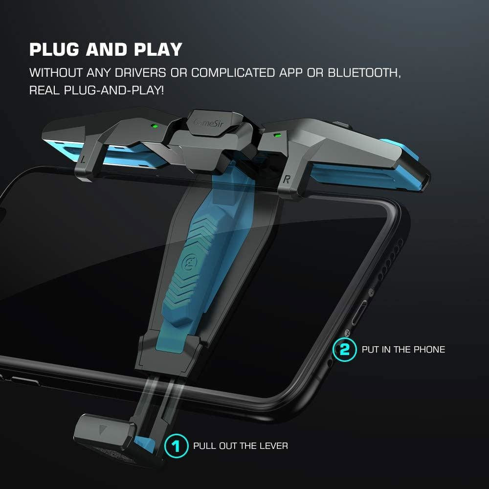 GameSir F4 Mobile Trigger | Mobile Controller for Android iOS iPhone Controller