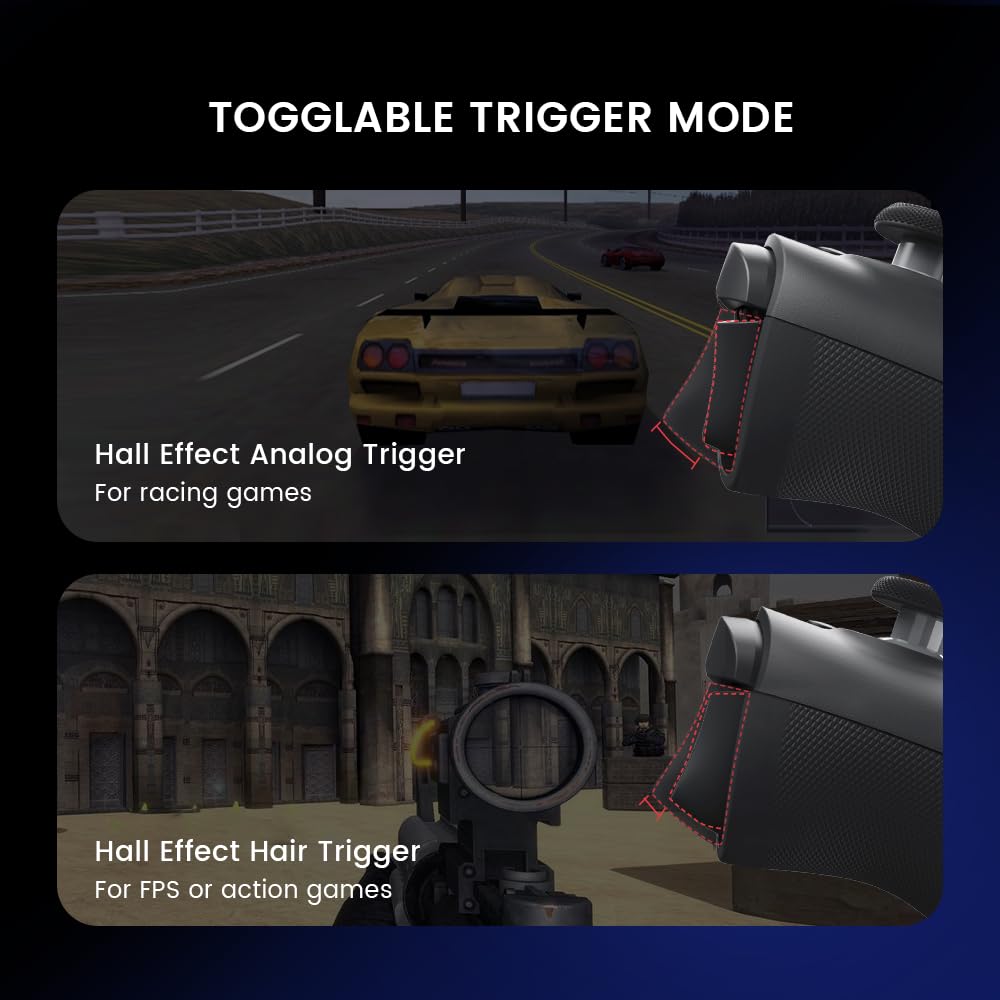 GameSir G8 Plus Bluetooth Mobile Game Controller for Switch & iOS & Android &