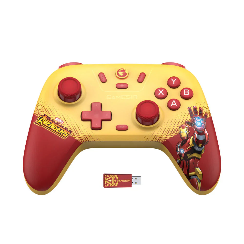 GameSir NOVA Lite Multi Platform Wireless Gaming Controller Marvel’s Iron Man