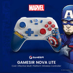 Gamesir t4n lite ca nova lite multi-platform wireless gaming controller marvel's captain america version - Fun Touch